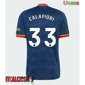 Arsenal Riccardo Calafiori #33 Seconda Maglia 2026-27 Manica Corta Arsenal Riccardo Calafiori #33 Seconda Maglia 2026-27 Manica Corta